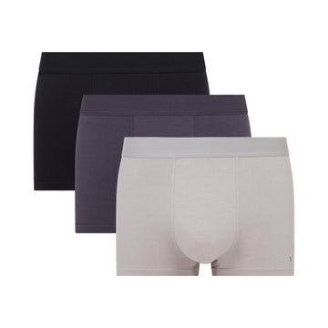 3-Pack Neutral Mix Premium Cotton Boxer-briefs