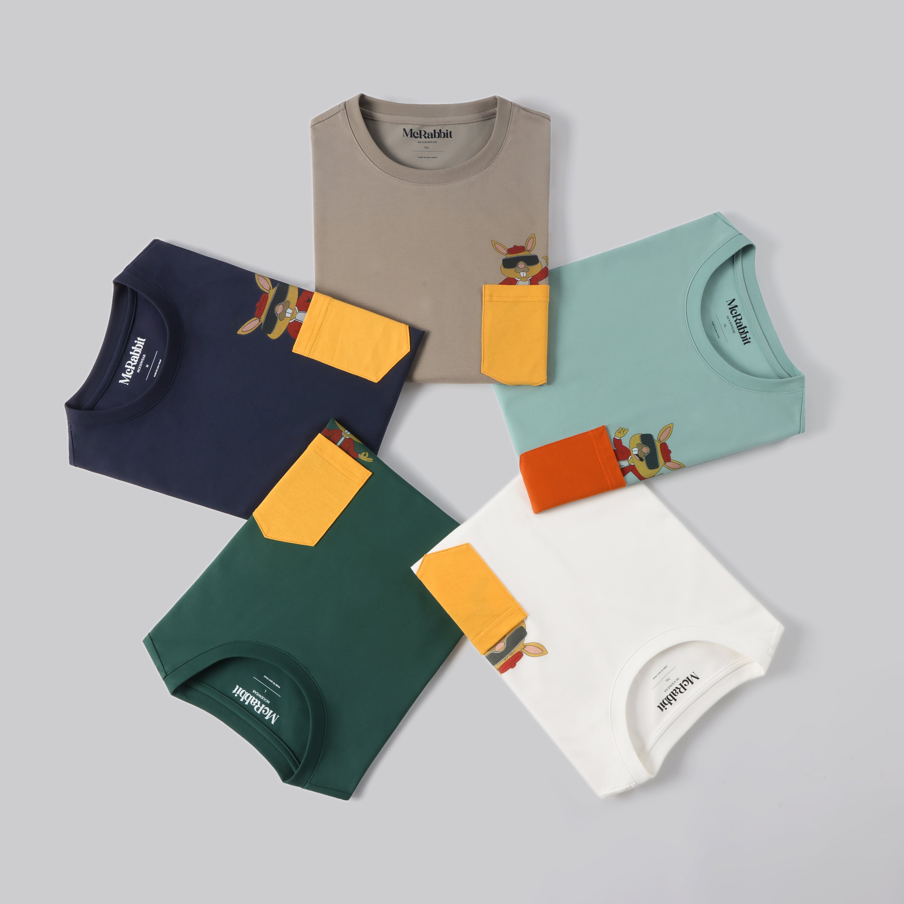 McRabbit “ANGRY” Pocket Tee