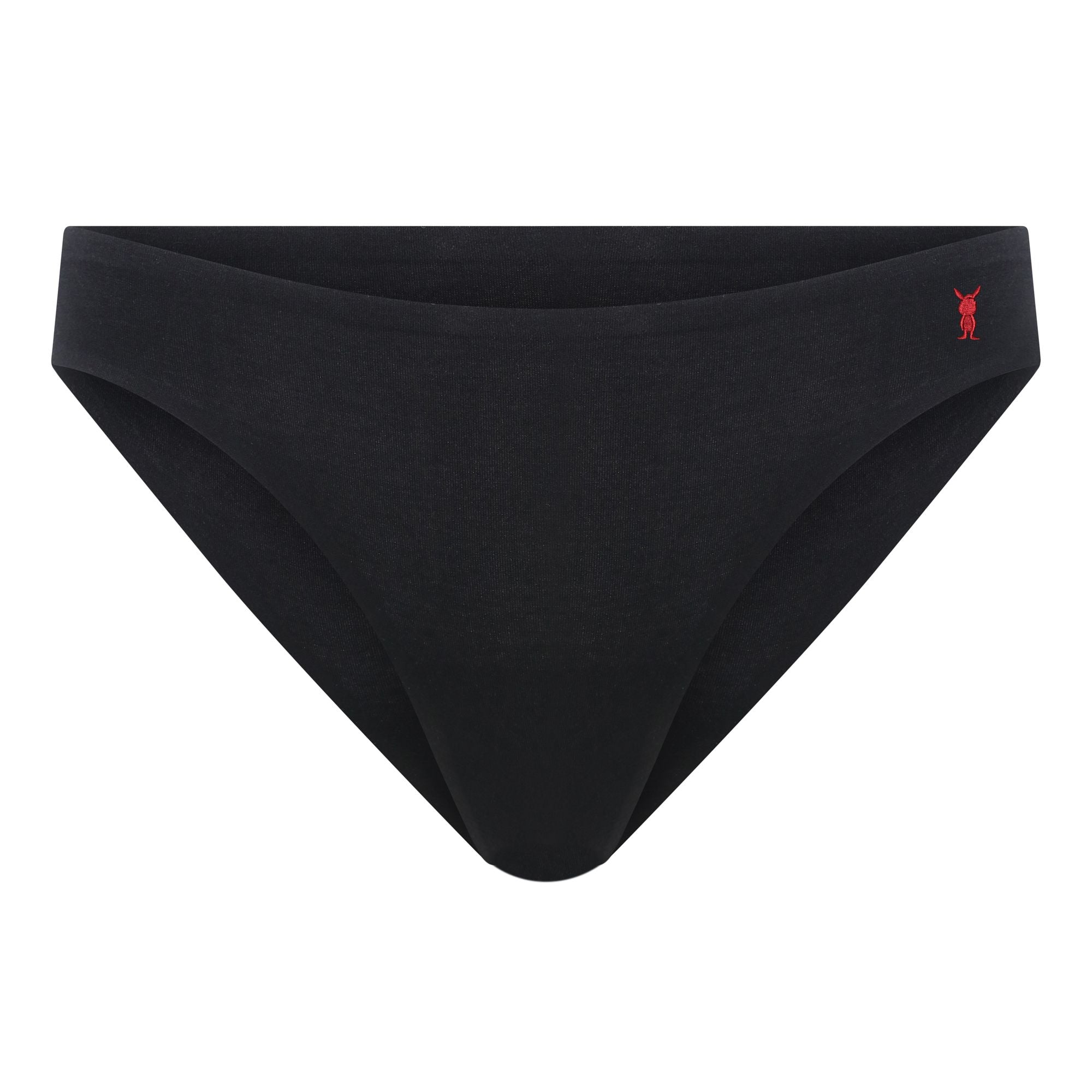 3-Pack High Leg Briefs (Black)