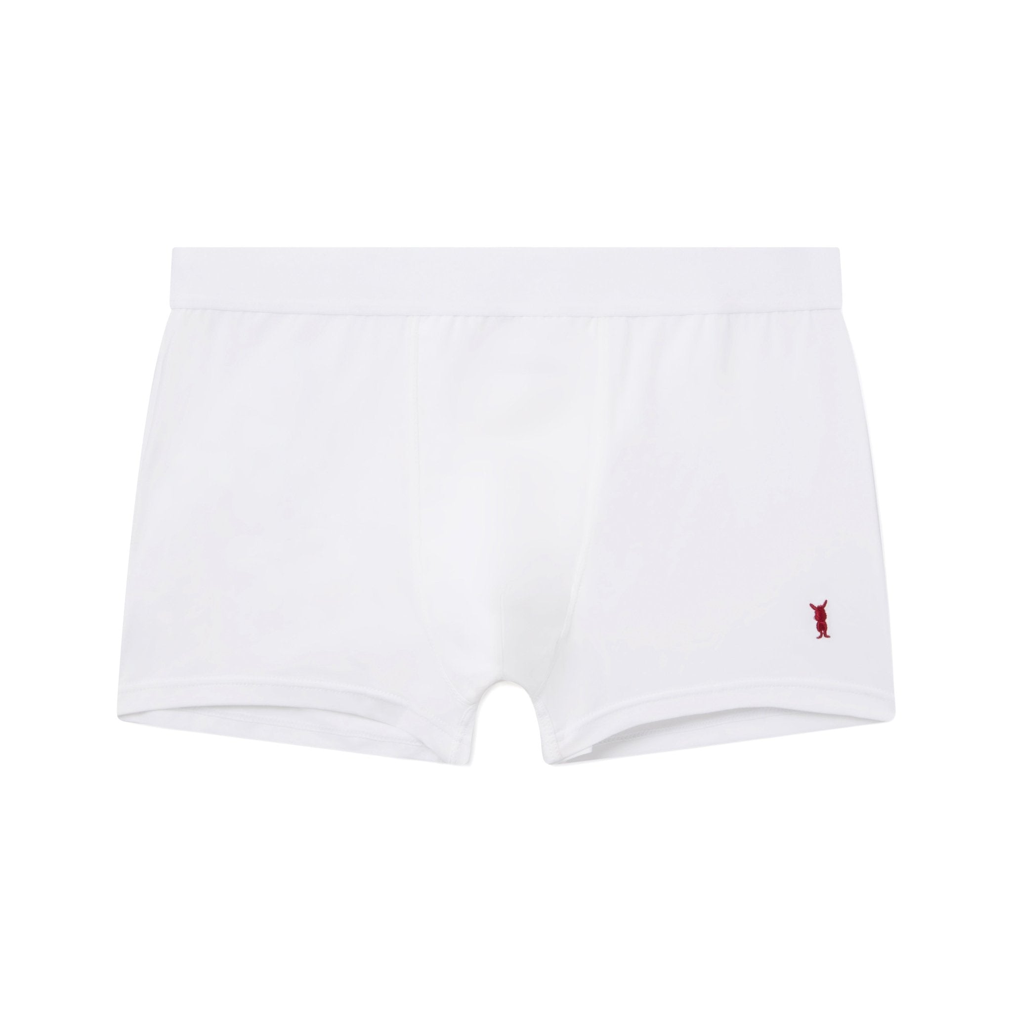 3-Pack Burgundy White Black Mix Premium Cotton Boxer-briefs